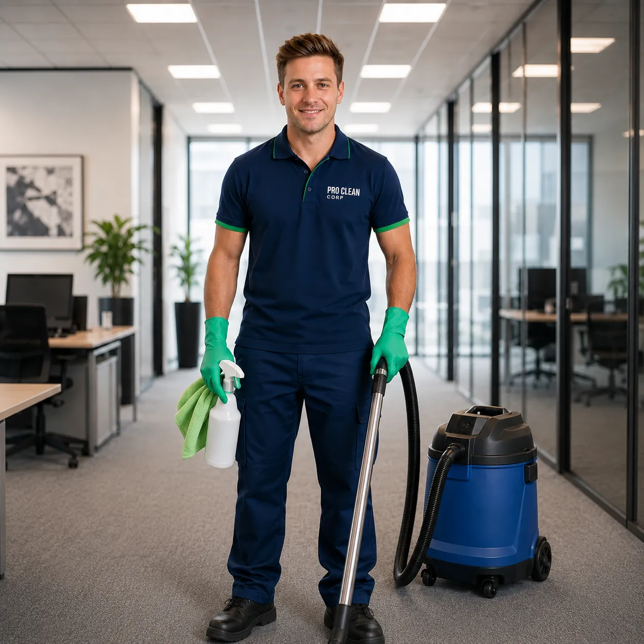 Professional commercial cleaning services in Newcastle - Pro Clean Corp