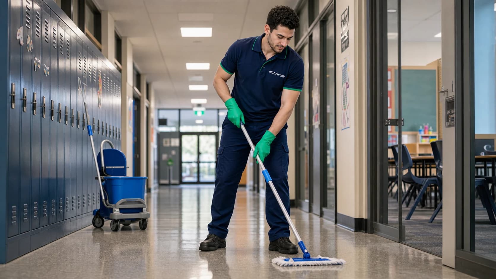 School Cleaning commercial cleaning services in Newcastle